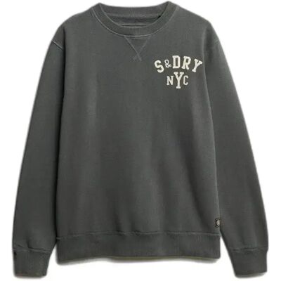 Pullover Superdry Athletic Gris 2XL Homme Pullover Superdry Athletic Gris 2XL Homme