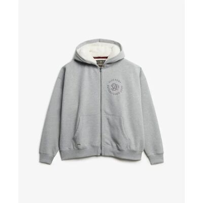 Hoodie Superdry Essential Logo HB Gris S Homme Hoodie Superdry Essential Logo HB Gris S Homme