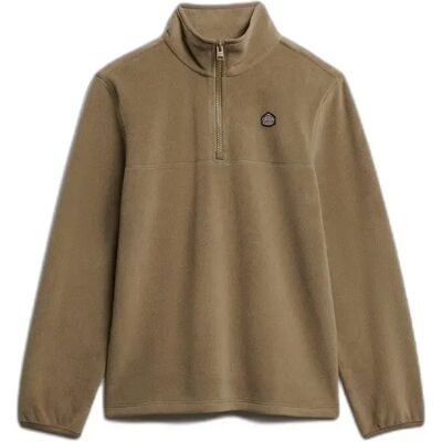 Fleece-Sweatshirt mit Zip-Kragen Superdry Expedition Vert L Homme Fleece-Sweatshirt mit Zip-Kragen Superdry Expedition Vert L Homme