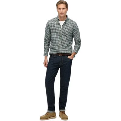 Kariertes Hemd Superdry Premium Bleu M Homme Kariertes Hemd Superdry Premium Bleu M Homme