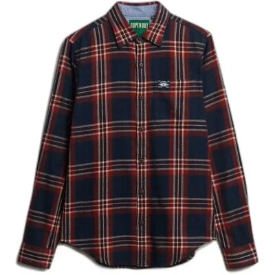 Kariertes Hemd Superdry Michigan Bleu S Homme Kariertes Hemd Superdry Michigan Bleu S Homme