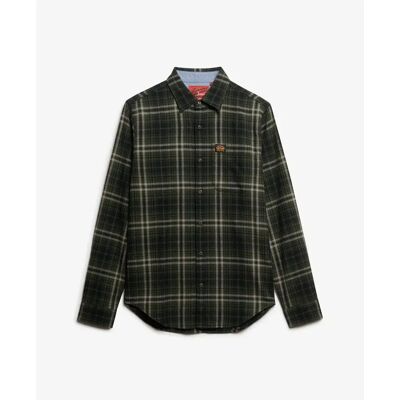 Hemd Superdry Vert S Homme Hemd Superdry Vert S Homme
