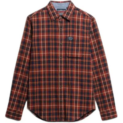 Hemd Superdry Orange 2XL Homme Hemd Superdry Orange 2XL Homme