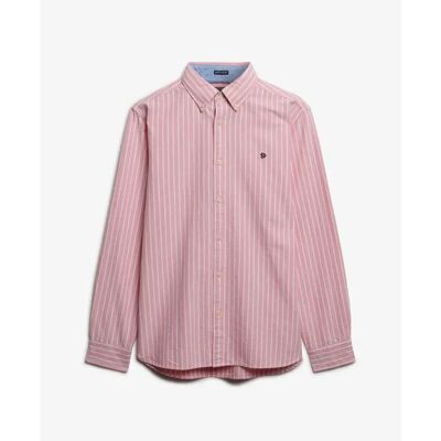 Langarmshirt Superdry Preppy Oxford Rose L Homme Langarmshirt Superdry Preppy Oxford Rose L Homme