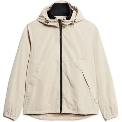 Regenjacke mit Kapuze Superdry Gris 2XL Homme Regenjacke mit Kapuze Superdry Gris 2XL Homme