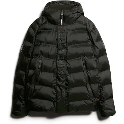 Daunenjacke mit Kapuze Superdry City Graphic Noir L Homme Daunenjacke mit Kapuze Superdry City Graphic Noir L Homme
