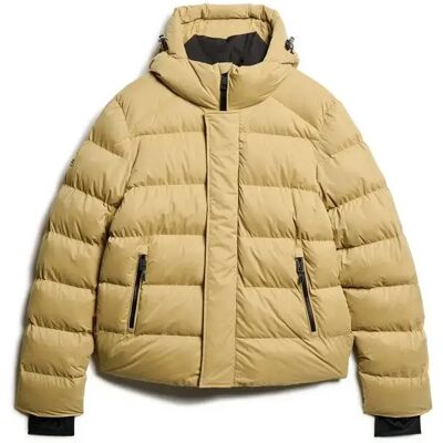 Mikrofaser-Steppjacke mit Kapuze Superdry Jaune XL Homme Mikrofaser-Steppjacke mit Kapuze Superdry Jaune XL Homme
