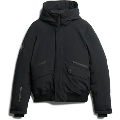 gefütterte Bomberjacke Superdry City Noir 2XL Homme gefütterte Bomberjacke Superdry City Noir 2XL Homme