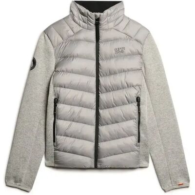 Daunenjacke Superdry Sports Gris S Homme Daunenjacke Superdry Sports Gris S Homme