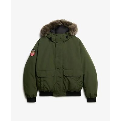 Bomber mit Kunstfell Superdry Everest Vert 2XL Homme Bomber mit Kunstfell Superdry Everest Vert 2XL Homme