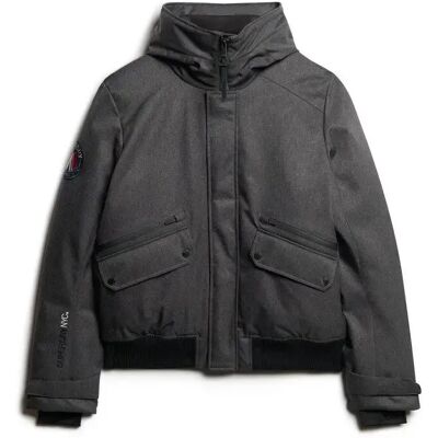 Fliegerjacke Superdry City Tweed Gris 2XL Homme Fliegerjacke Superdry City Tweed Gris 2XL Homme