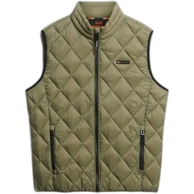 Weste Superdry Diamond Quilt Fuji Lite Vert 2XL Homme Weste Superdry Diamond Quilt Fuji Lite Vert 2XL Homme