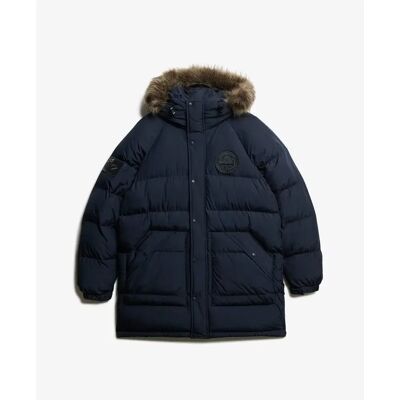 Daunenjacke Superdry Everest Bleu M Homme Daunenjacke Superdry Everest Bleu M Homme