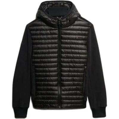 Daunenjacke mit Kapuze Superdry Storm Hybrid Noir M Homme Daunenjacke mit Kapuze Superdry Storm Hybrid Noir M Homme