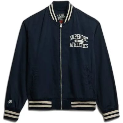 Sergé-Bomberjacke Superdry Varsity Bleu 2XL Homme Sergé-Bomberjacke Superdry Varsity Bleu 2XL Homme