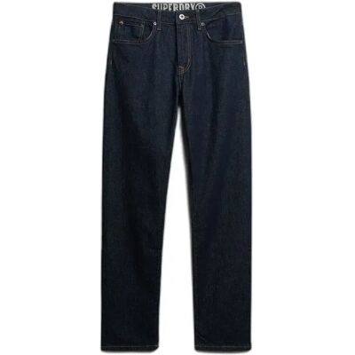 Slim Straight Jeans Superdry Vintage Bleu 32x34 Homme Slim Straight Jeans Superdry Vintage Bleu 32x34 Homme