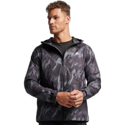 Regenjacke Superdry Gris M Homme Regenjacke Superdry Gris M Homme