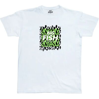 T-Shirt Big Fish Blanc XL Homme T-Shirt Big Fish Blanc XL Homme