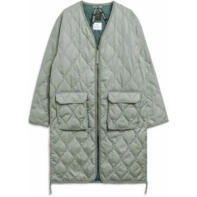 Militärische Daunenjacke mit Reißverschluss und V-Ausschnitt Taion Vert XL Mixte Militärische Daunenjacke mit Reißverschluss und V-Ausschnitt Taion Vert XL Mixte