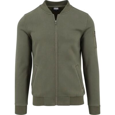 Urban Classics Urban Classic Sweatjacke Vert M Homme Urban Classics Urban Classic Sweatjacke Vert M Homme