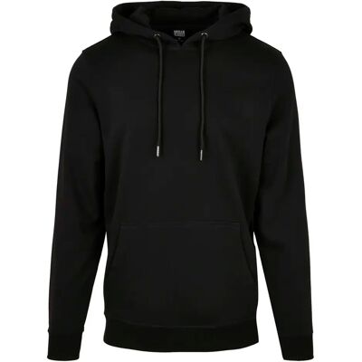 Kapuzenpullover Urban Classics basic terry Noir M Homme Kapuzenpullover Urban Classics basic terry Noir M Homme