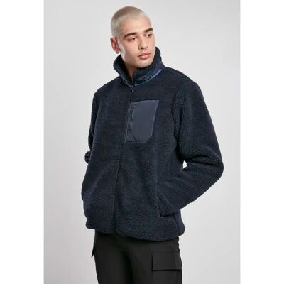 Jacke Urban Classics sherpa (grandes tailles) Bleu 3XL Homme Jacke Urban Classics sherpa (grandes tailles) Bleu 3XL Homme