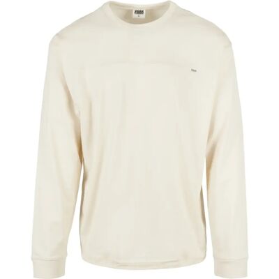 Oversized Langarmshirt aus Bio-Baumwolle Urban Classics Blanc XL Homme Oversized Langarmshirt aus Bio-Baumwolle Urban Classics Blanc XL Homme