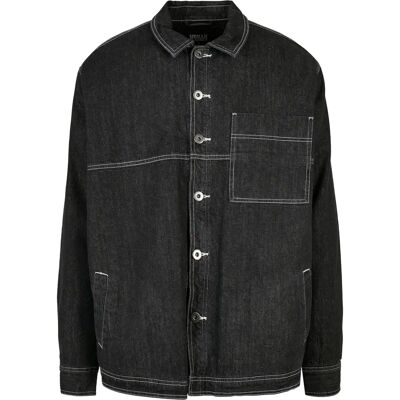 Jacke Urban Classics oversized Noir L Homme Jacke Urban Classics oversized Noir L Homme
