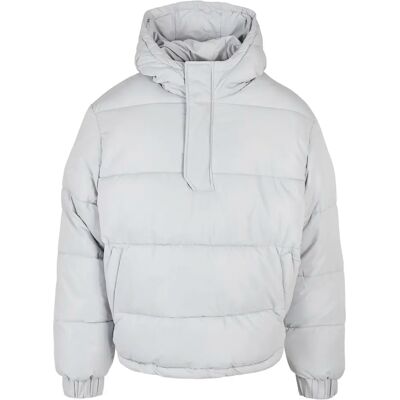 Jacke Urban Classics hooded cropped Gris L Homme Jacke Urban Classics hooded cropped Gris L Homme