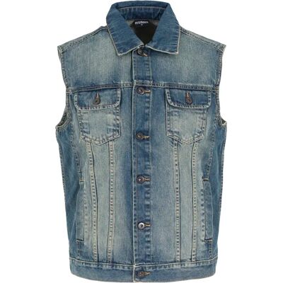 Urban Classics Jacke Urban Classic denim vet Bleu S Homme Urban Classics Jacke Urban Classic denim vet Bleu S Homme
