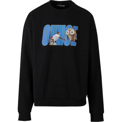 Oversize-Sweatshirt Upscale Ovhoe Noir L Homme Oversize-Sweatshirt Upscale Ovhoe Noir L Homme