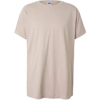 T-Shirt Urban Classics Long Shaped Turnup Gris S Homme T-Shirt Urban Classics Long Shaped Turnup Gris S Homme