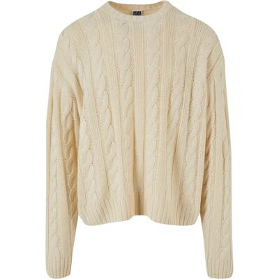 Pullover Urban Classics Boxy Blanc M Homme Pullover Urban Classics Boxy Blanc M Homme