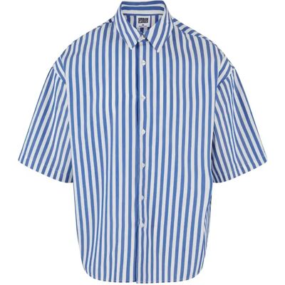 Gestreiftes Sommerhemd Urban Classics Blanc XL Homme Gestreiftes Sommerhemd Urban Classics Blanc XL Homme