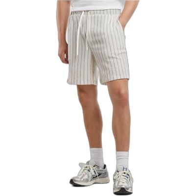 Shorts Urban Classics Resort striped Blanc M Homme Shorts Urban Classics Resort striped Blanc M Homme