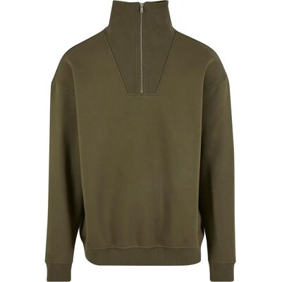 Hoodie Urban Classics Troyer Vert L Homme Hoodie Urban Classics Troyer Vert L Homme