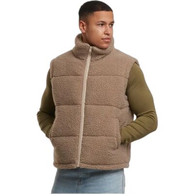 Ärmelloses Fleece Urban Classics Gris 5XL Homme Ärmelloses Fleece Urban Classics Gris 5XL Homme