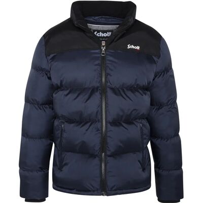 Jacke Schott Utah Bleu XL Homme Jacke Schott Utah Bleu XL Homme