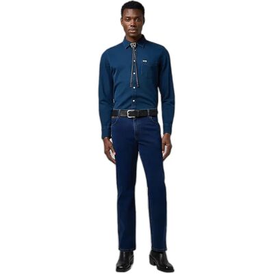 Gerade Jeans Wrangler Texas Bleu 36x34 Homme Gerade Jeans Wrangler Texas Bleu 36x34 Homme