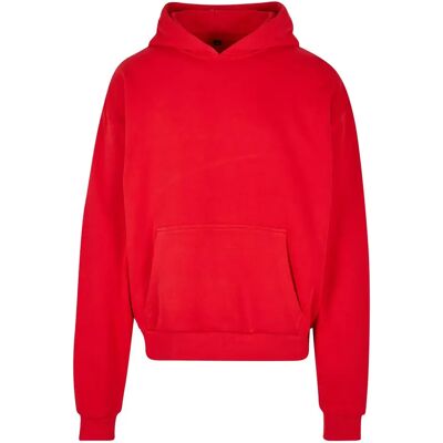 Build Your Brand XS Roter Heavy Baumwoll-Hoodie - Hoodie Build Your Brand XS Roter Heavy Baumwoll-Hoodie - Hoodie