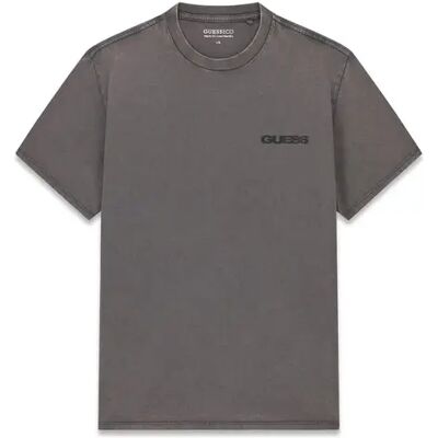 T-Shirt Guess Embossed Logo Noir S Homme T-Shirt Guess Embossed Logo Noir S Homme