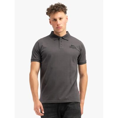 Klassisch geschnittenes Poloshirt Lonsdale Lambston Grau L Homme Klassisch geschnittenes Poloshirt Lonsdale Lambston Grau L Homme