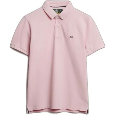 Piqué-Poloshirt Superdry Classic Rosa XL Homme Piqué-Poloshirt Superdry Classic Rosa XL Homme