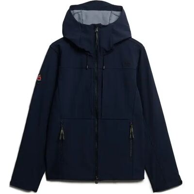 Hoodie Superdry Softshell Tech Blau S Homme Hoodie Superdry Softshell Tech Blau S Homme