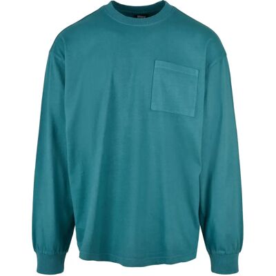 Langarmshirt Urban Classics Blau M Homme Langarmshirt Urban Classics Blau M Homme