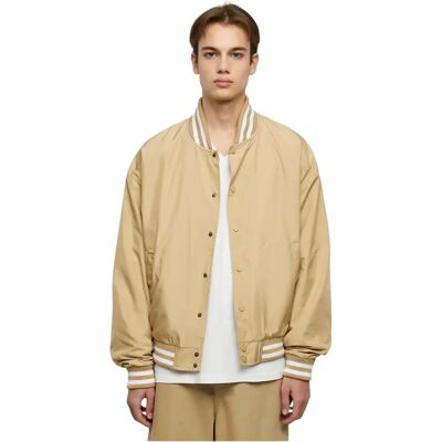 Jacke Urban Classics College Beige L Homme Jacke Urban Classics College Beige L Homme
