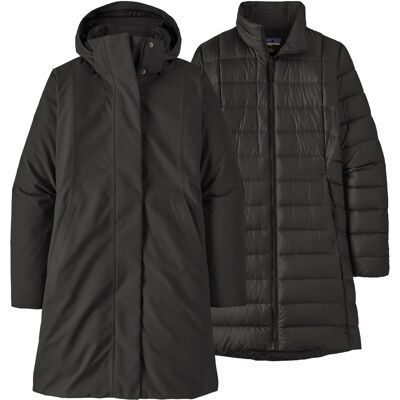 Damen-Daunenjacke Patagonia Tres 3-in-1 Parka Schwarz 2XL Femme Damen-Daunenjacke Patagonia Tres 3-in-1 Parka Schwarz 2XL Femme