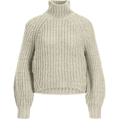 Pullover Frau JJXX Kelvy Chunk Knit Blanc S Femme Pullover Frau JJXX Kelvy Chunk Knit Blanc S Femme