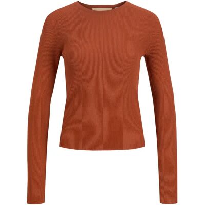 Pullover mit Rundhalsausschnitt Frau JJXX Taya Ribbed Marron S Femme Pullover mit Rundhalsausschnitt Frau JJXX Taya Ribbed Marron S Femme
