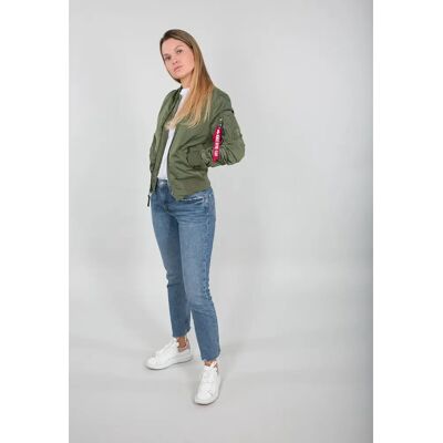 Bomberjacke Damen Alpha Industries MA-1 TT Vert XS Femme Bomberjacke Damen Alpha Industries MA-1 TT Vert XS Femme